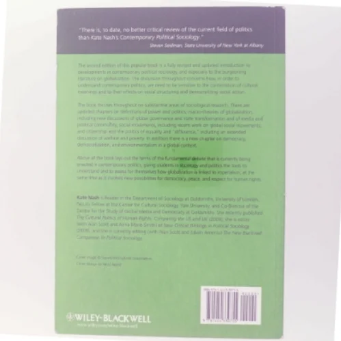 Contemporary political sociology : globalization, politics, and power (Bog)