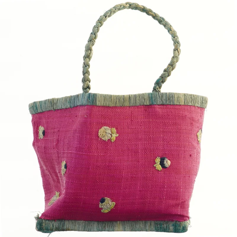 Ricetaske med broderi (str. 26,5x43 cm)