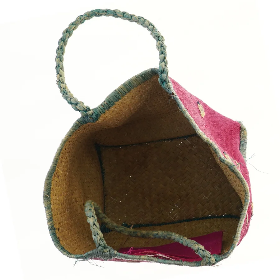 Ricetaske med broderi (str. 26,5x43 cm)