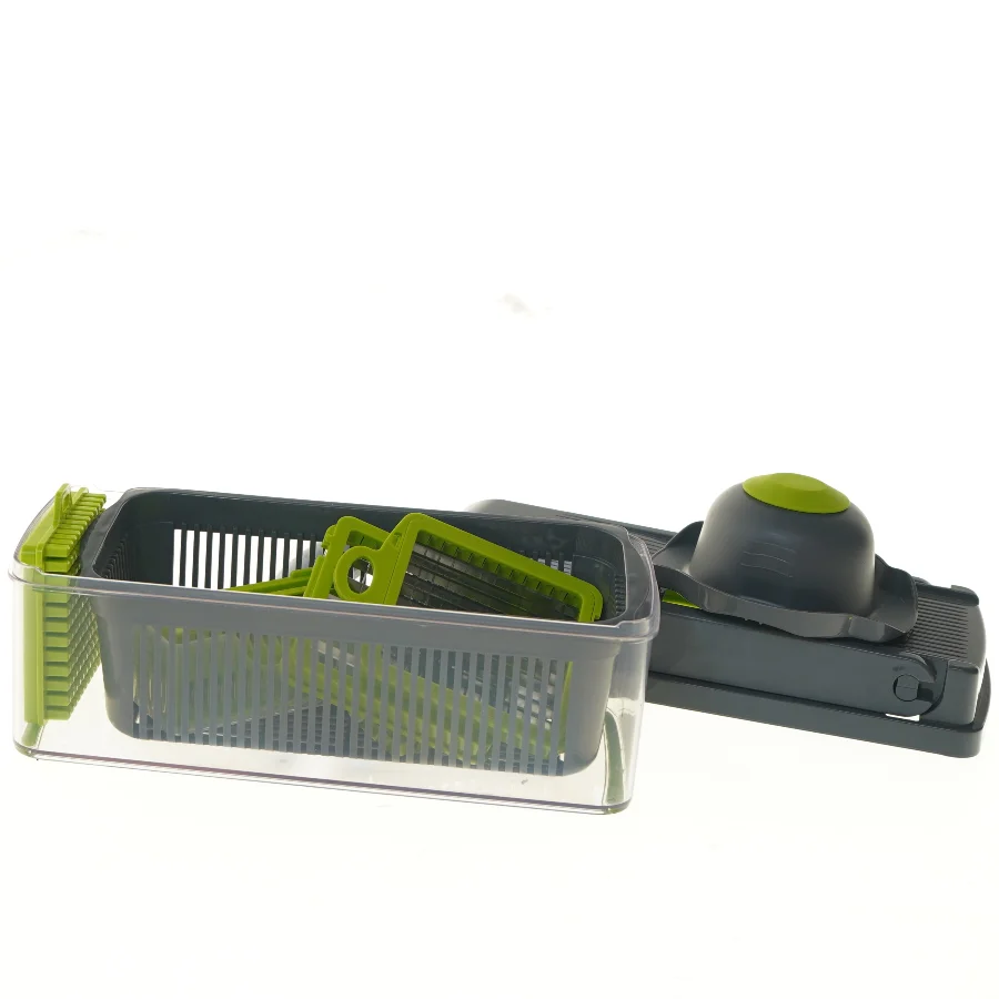 Mandolinjern med beholder (str. 25 cm)