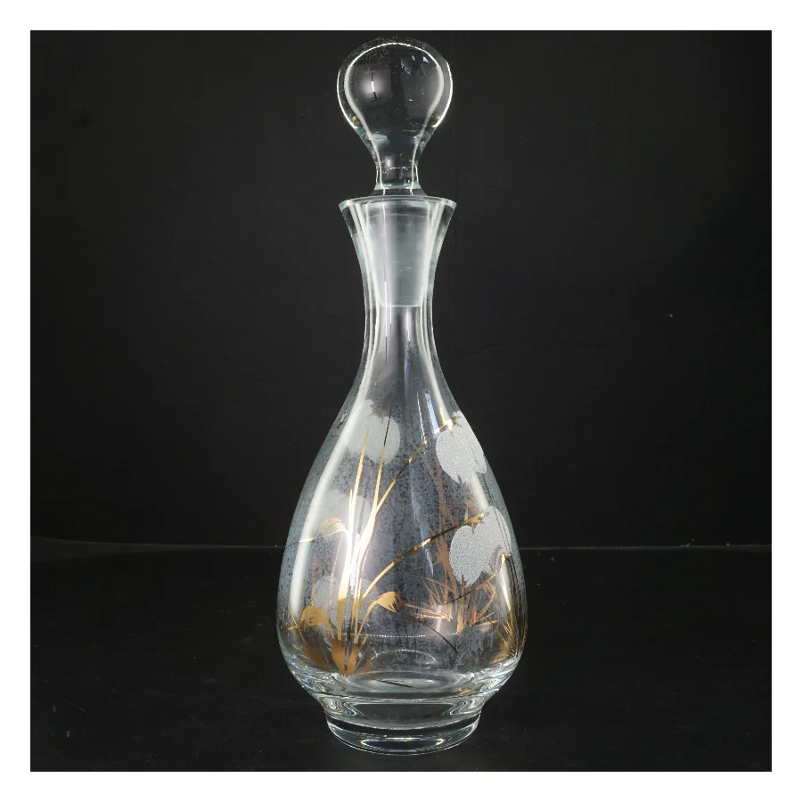 Glas karaffel med prop (str. 37 cm)