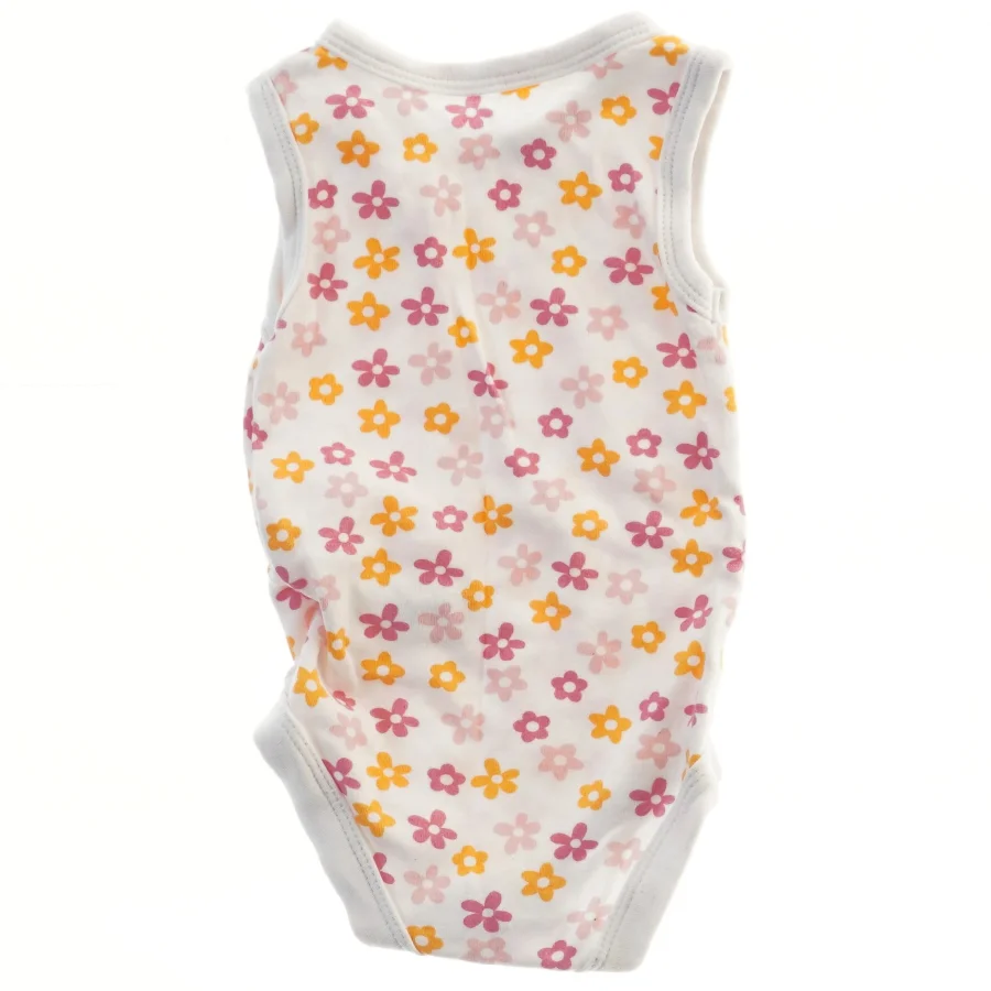 Ærmeløs bodystocking med blomsterprint (str. 68)