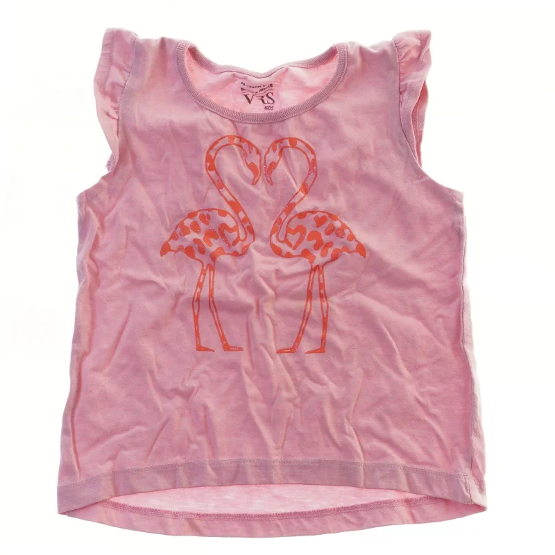 Børne T-shirt med flamingomotiv fra VRS (str. 98)