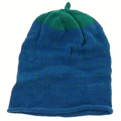 Strikket hue (str. 17x20 cm)