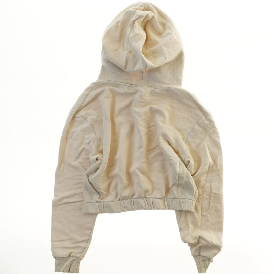 Beige hættetrøje med NYC logo fra H&M (str. 146)