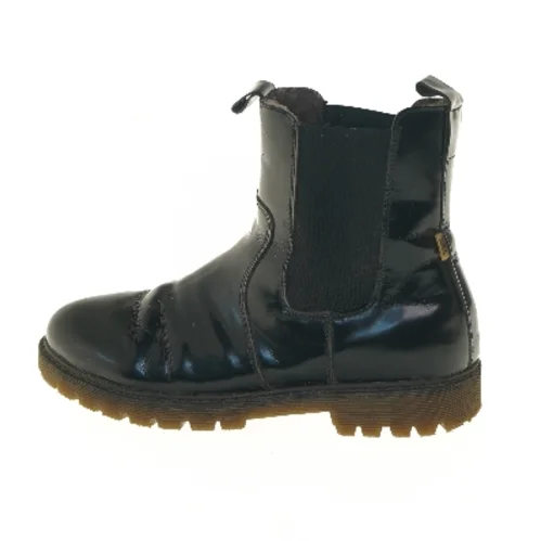 Sort læderstøvler fra Tex (str. 40 )