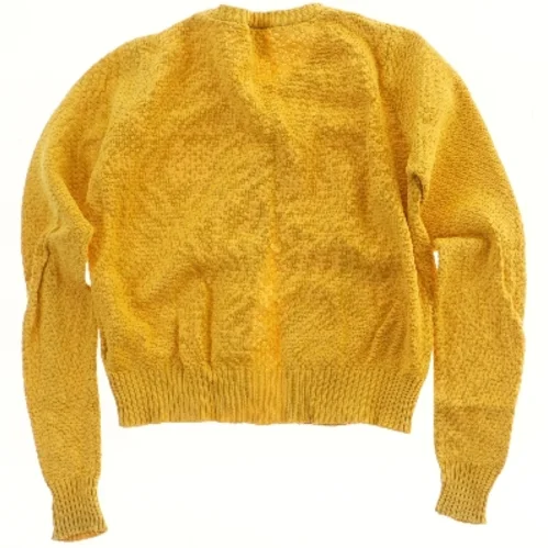 Gul cardigan til børn fra Mads & Mette (str. 98)