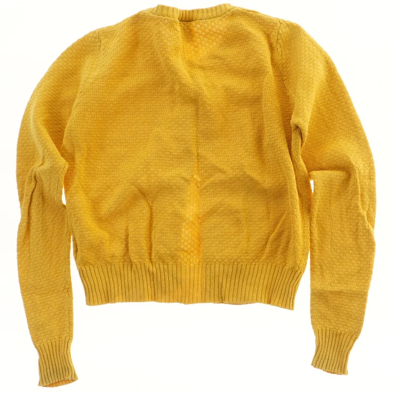 Gul cardigan til børn fra Mads & Mette (str. 98)