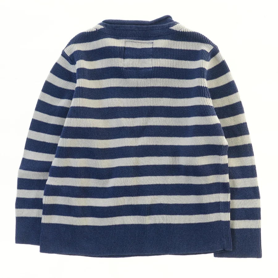 Strikket sweater med striber fra H&M (str. 98)