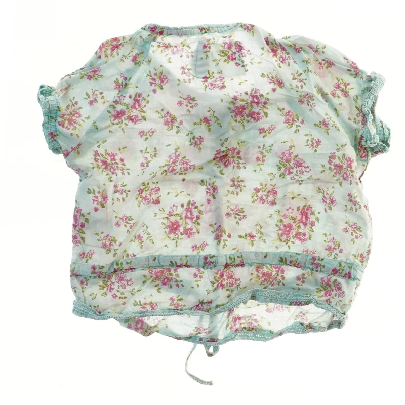 Blomstret kortærmet bluse fra H&M (str. 98)