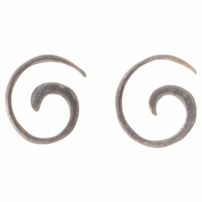 Spiralformede øreringe (str. Ø 2 cm)
