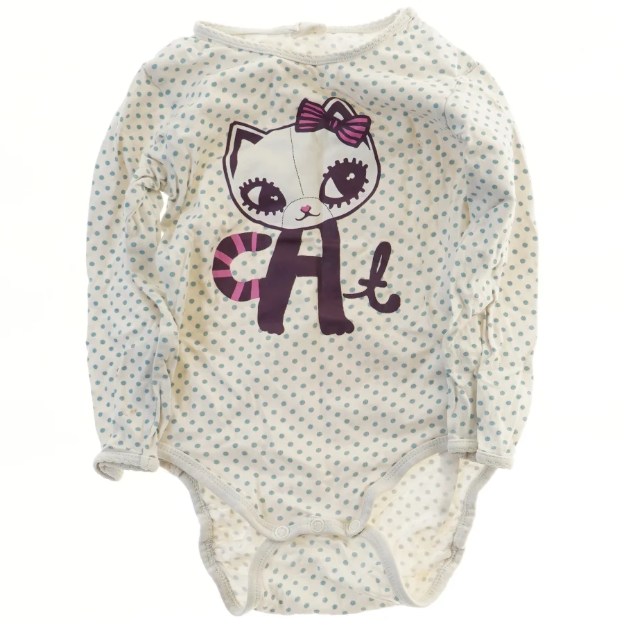 Bodystocking med kattetryk fra H&M (str. 86)