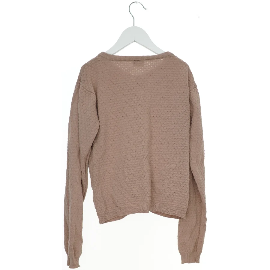 Lyserød cardigan med knaplukning fra Friends (str. 140)