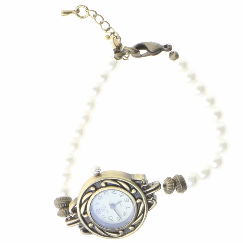 Armbåndsur med perler fra Vetan (str. 5,5 mm)