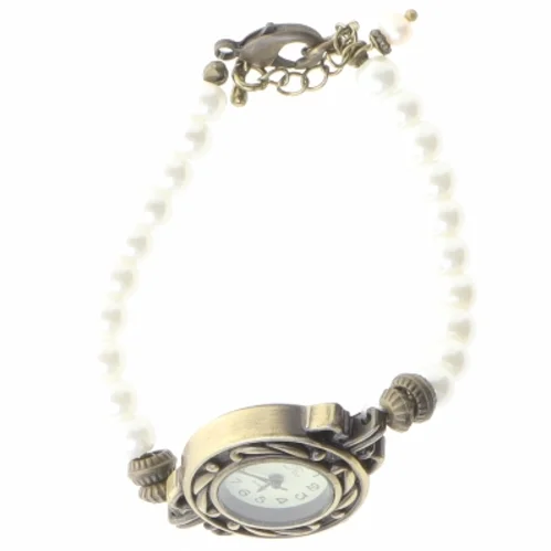 Armbåndsur med perler fra Vetan (str. 5,5 mm)