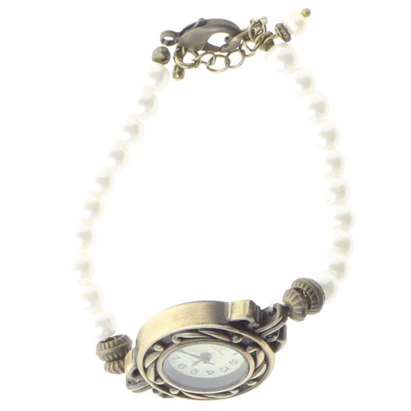 Armbåndsur med perler fra Vetan (str. 5,5 mm)