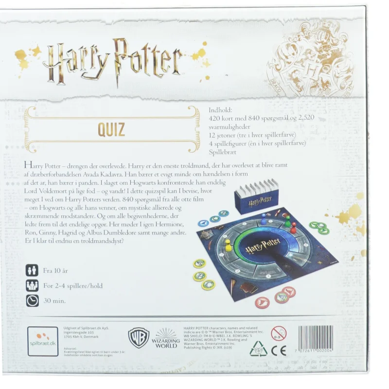 Harry Potter Quiz (Brætspil (str. 30 cm)