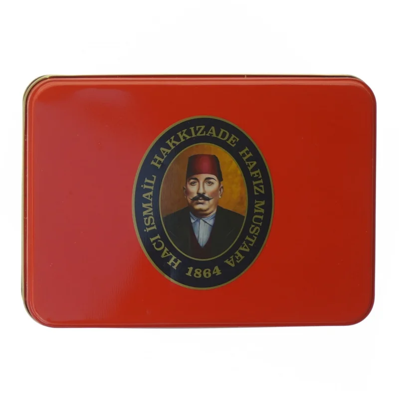 Dåse fra Turkish delight (str. 19 x 14 x 4 cm)