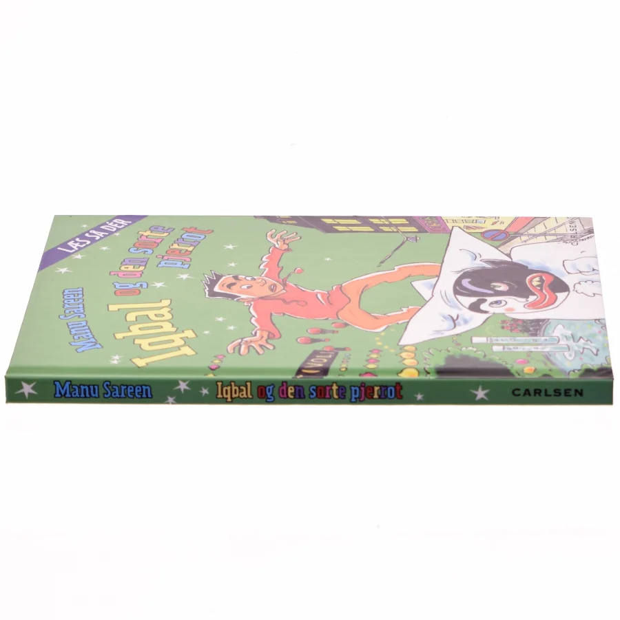 Iqbal og den sorte Pjerrot af Manu Sareen (Bog)