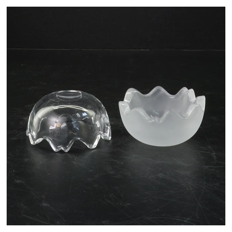 Holmegaard glas og potte fra Holmegaard (str. Ø 7,5 cm)