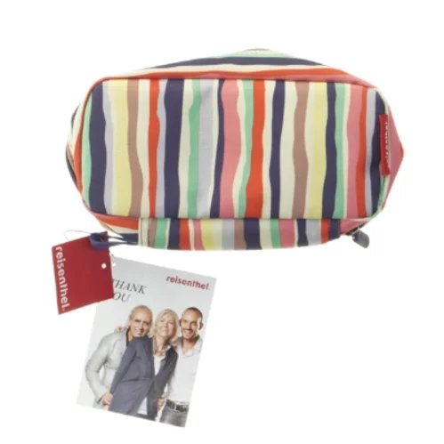 Stribet stofpose og toilettaske fra Reisenthel (str. 51x30 cm)