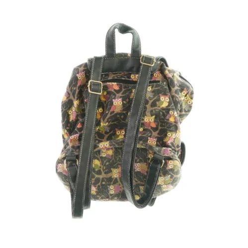 Taske med seks side rum og et stort