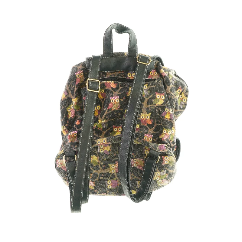 Taske med seks side rum og et stort