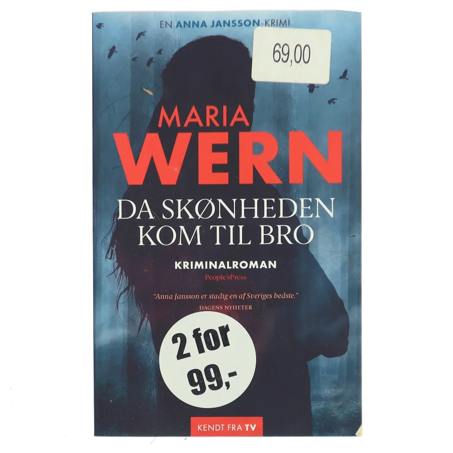 Da skønheden kom til Bro : kriminalroman af Anna Jansson (Bog)
