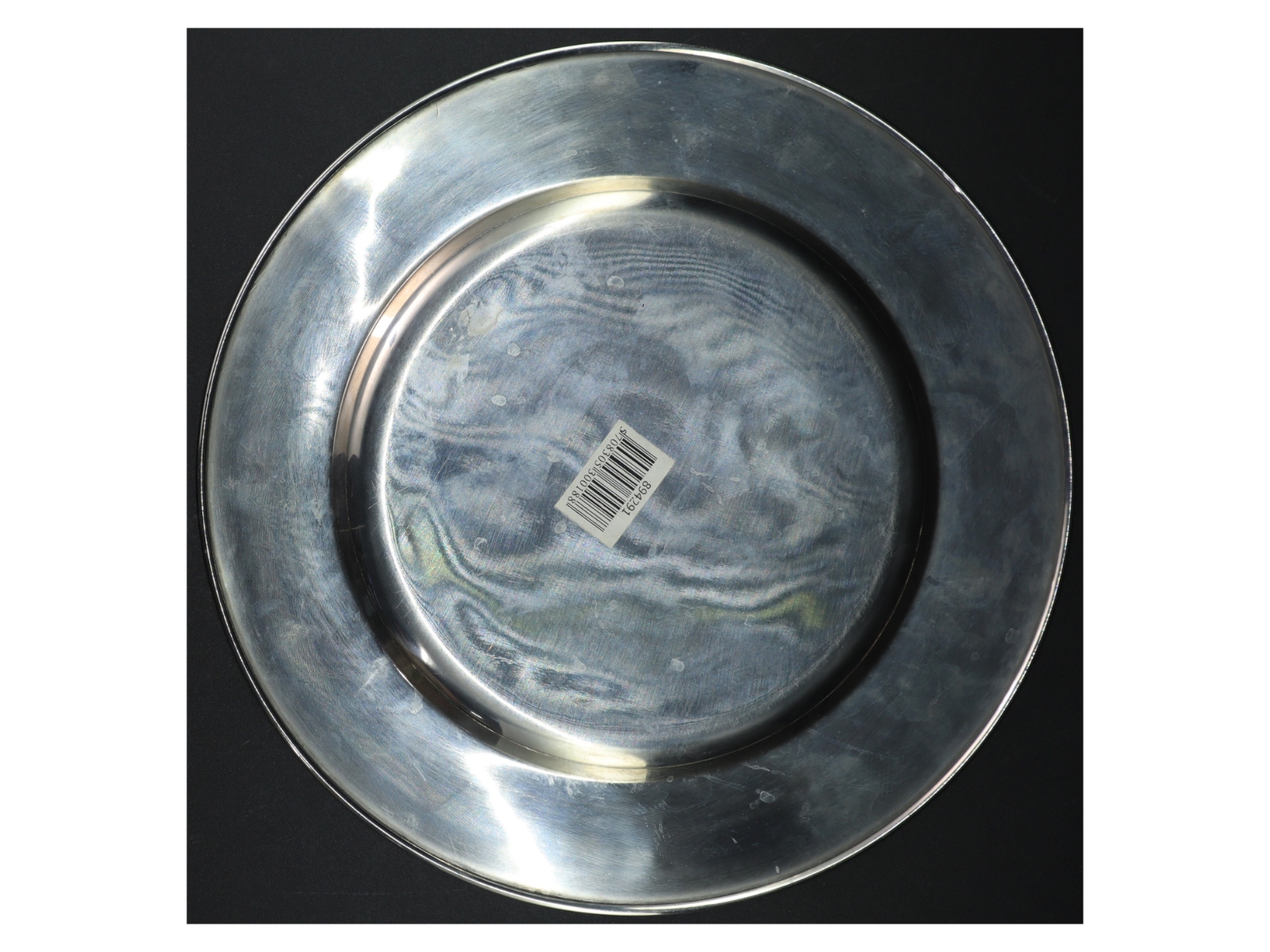 Metal serveringsfad (str. Ø 31 cm)