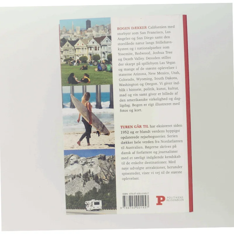 Turen går til Californien & vestlige USA af Preben Hansen (f. 1956) (Bog)