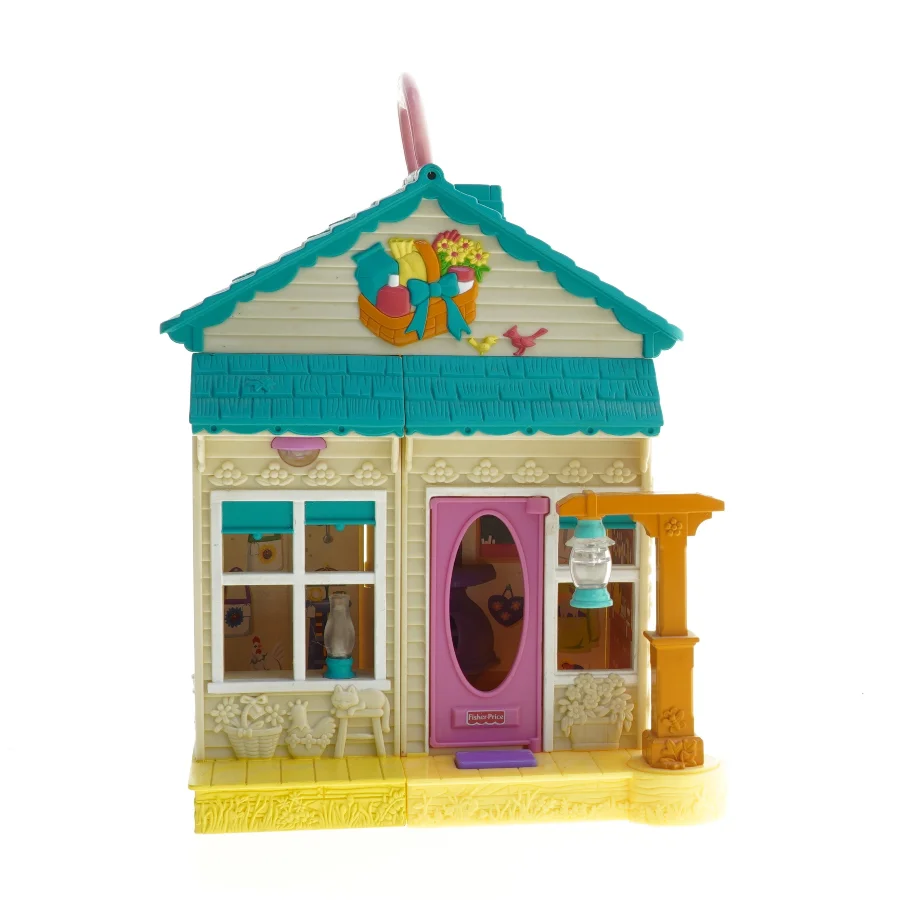 Legehus til dukker fra Fisher-Price (str. 23 cm)
