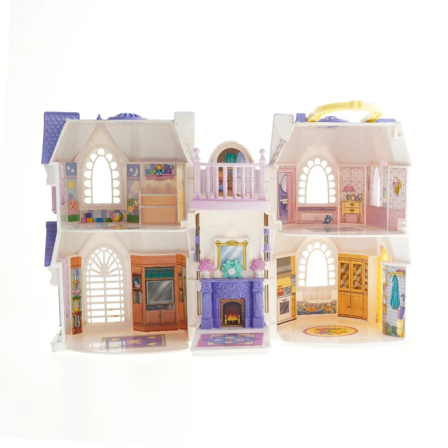 Legetøj slot dukkehus fra Fisher-Price (str. 25 cm)