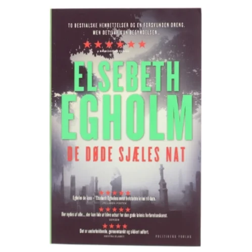 De døde sjæles nat af Elsebeth Egholm (Bog)