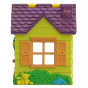 Plastik legehus til børn fra Fisher Price (str. 12 cm)