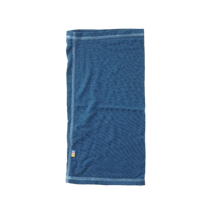 Blå tørklæde til halsen fra Joha (str. 38x20 cm)