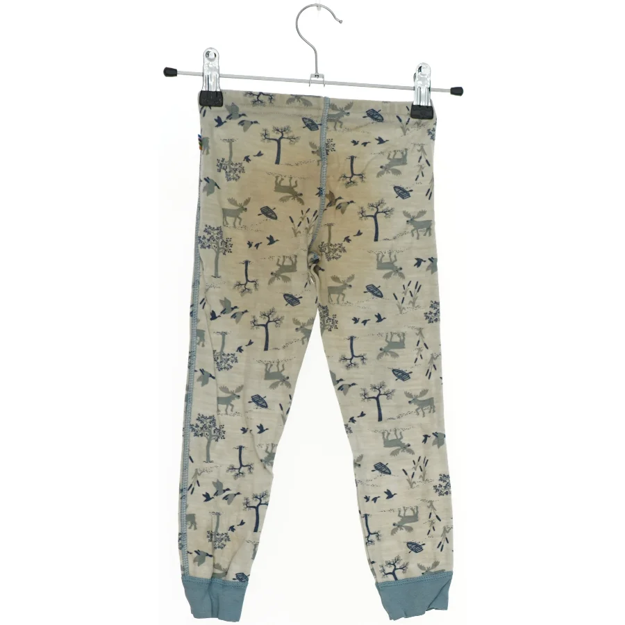 Børne leggings med skovprint fra Joha (str. 104)
