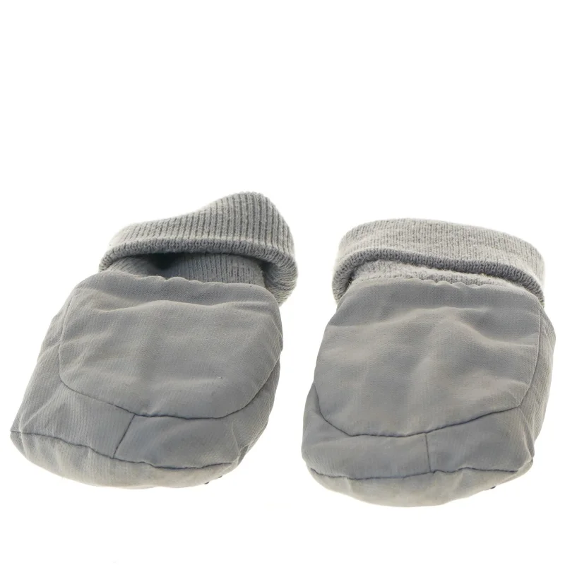Grå baby vanter med musemotiv fra Elodie Details (str. 16 cm)