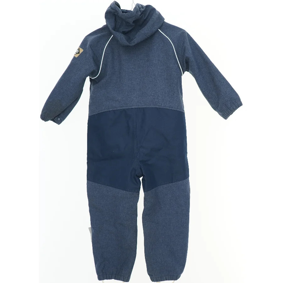 Blå heldragt med hætte og lynlås fra Name It (str. 92)