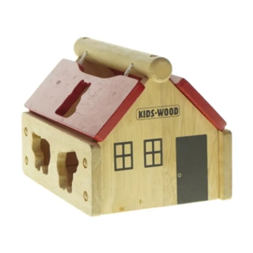 Træhus fra Kitwood (str. 18 x 15 x 14 cm )