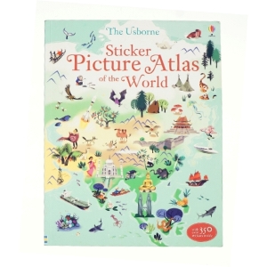 Sticker Picture Atlas of the World af Sam Lake (Bog)