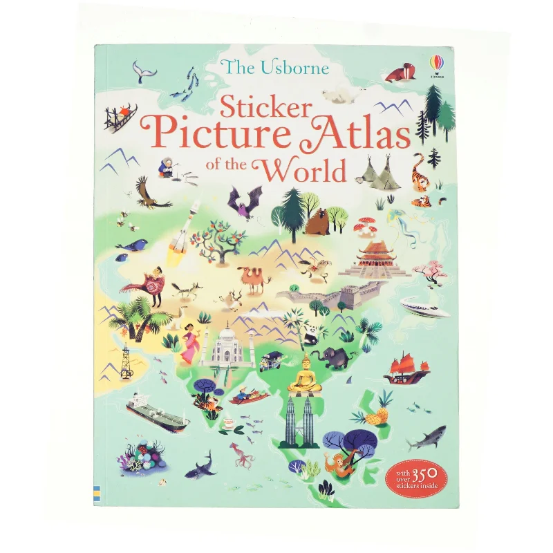 Sticker Picture Atlas of the World af Sam Lake (Bog)