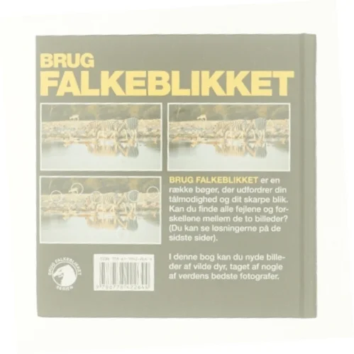 Brug falkeblikket - vilde dyr : kan du finde alle fejlene? af Frank Eriksen (f. 1957-08-30) (Bog)