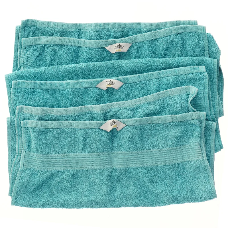 Blå håndklæder sæt fra Kronborg (str. 90x44 cm)