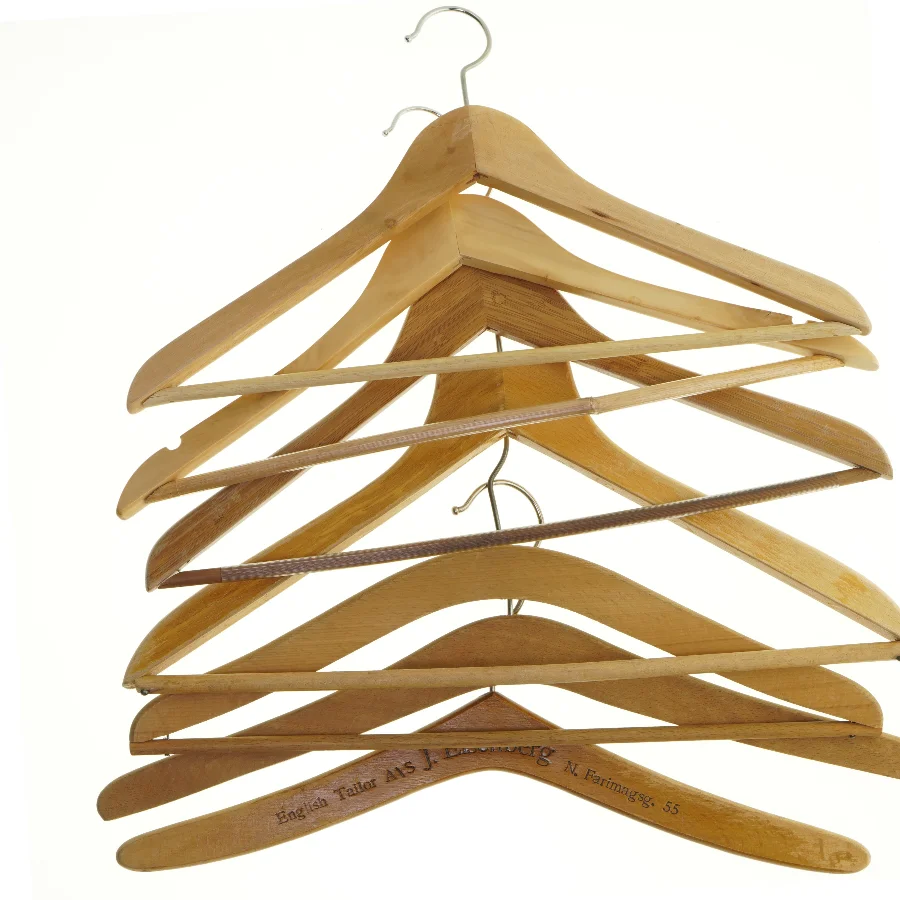 Træbøjler (str. 43-50 cm)