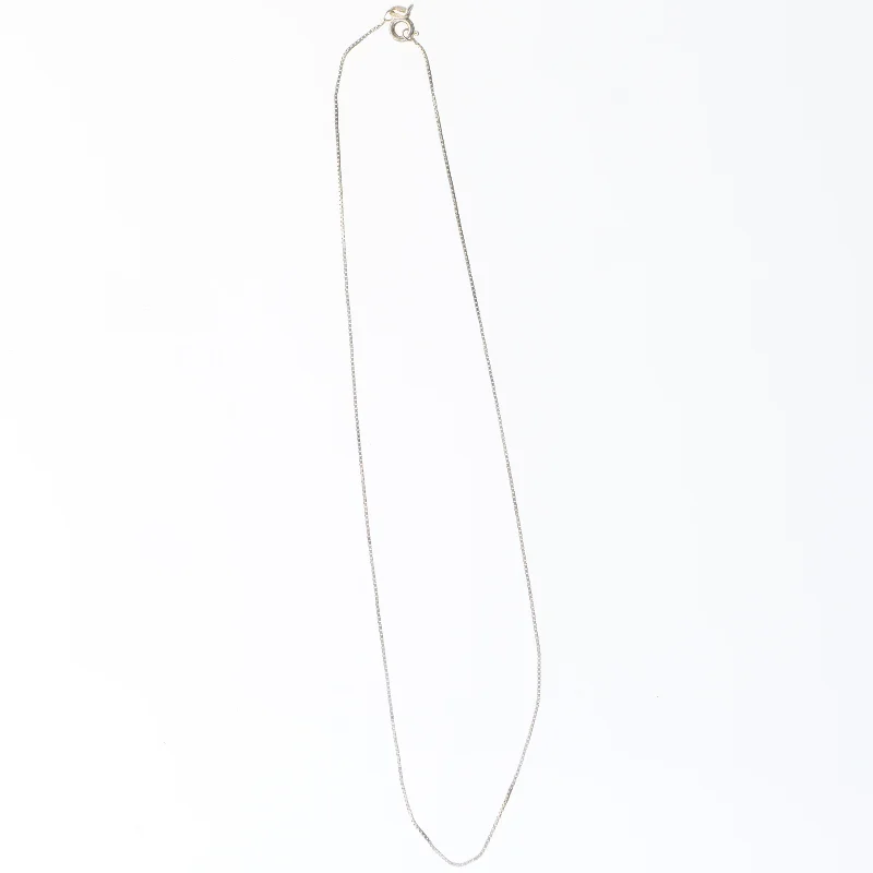 Sølvsmykke kæde (str. 42 cm)
