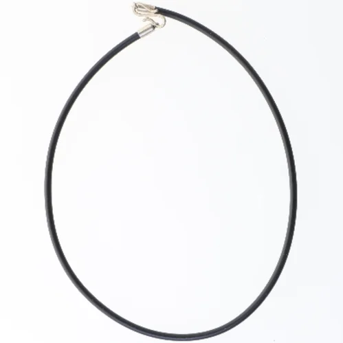 Simpelt sort halskæde (str. 40 cm)