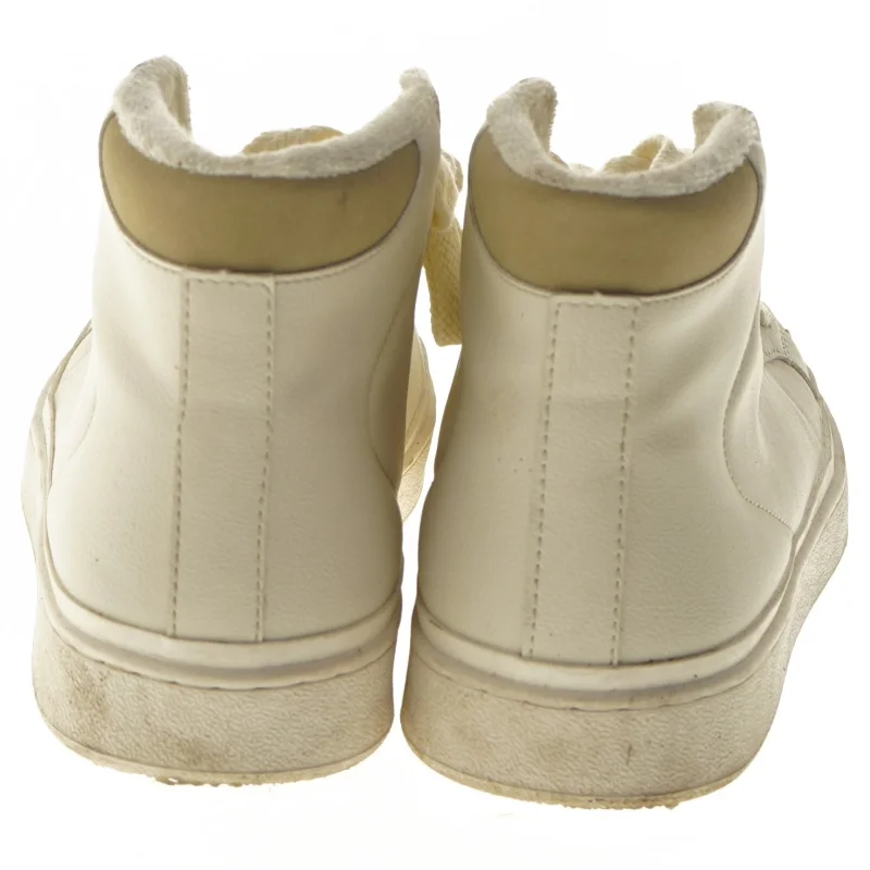 Hvide hi-top sneakers fra Zara (str. 41 )