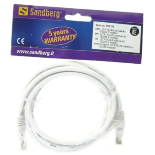 Internetkabel fra Sandberg (str. 13 x 17 cm)