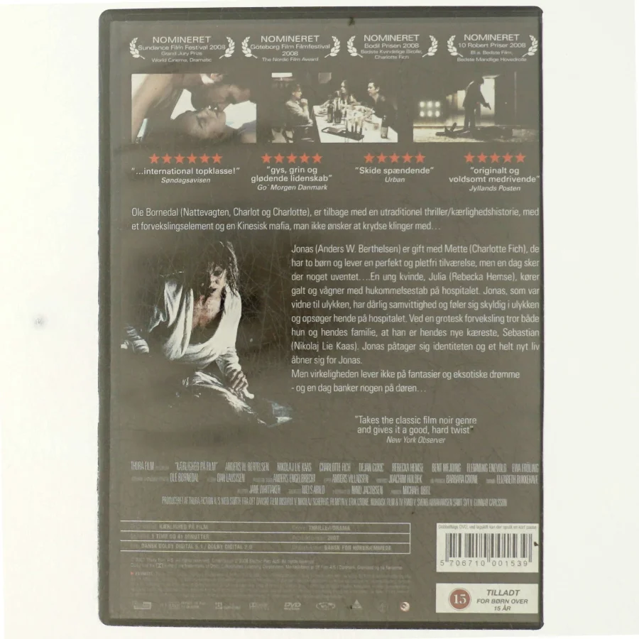 Kærlighed på film dvd