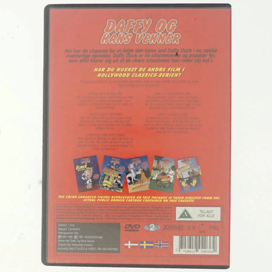Daffy og hans venner DVD de